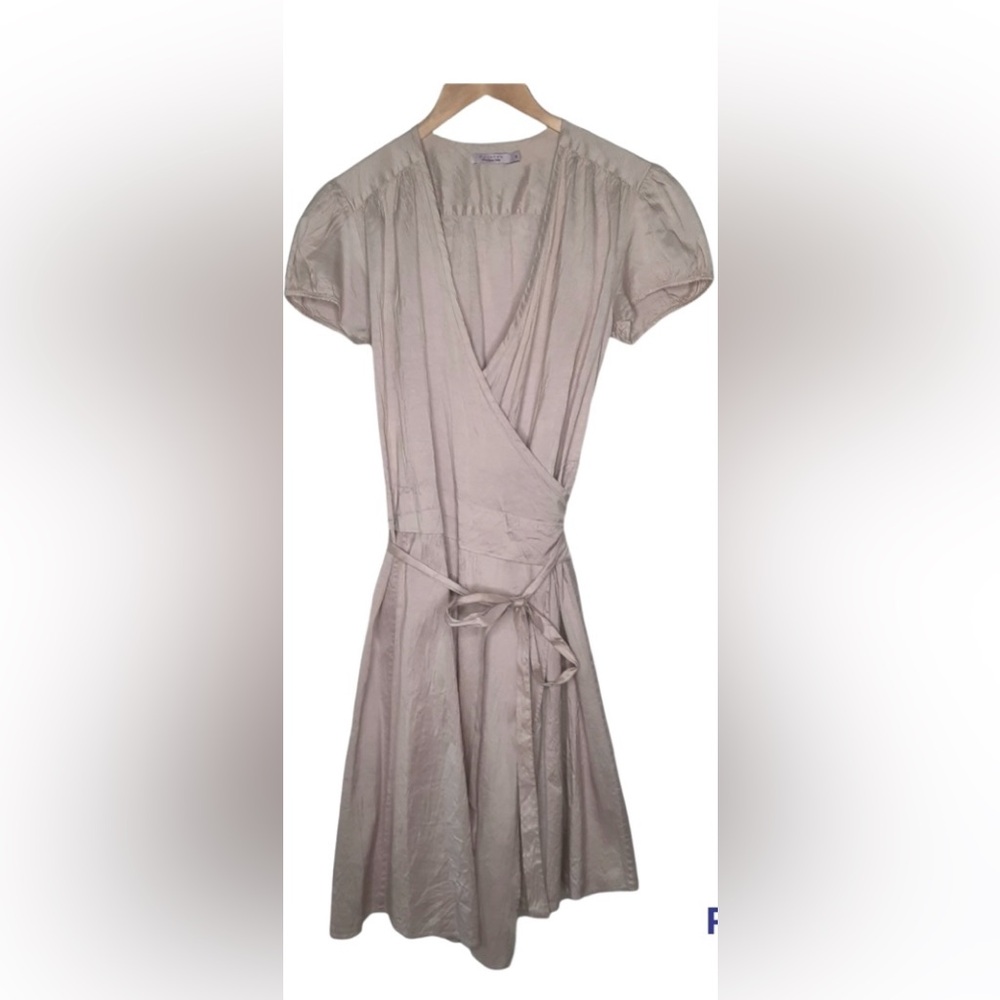 Calypso silk wrap dress
